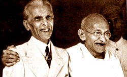 Jinnah and Gandhi